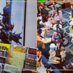 Fumetti e action figures al ROMICS di Roma, celebre kermesse dedicata a fumetti e cosplay, con grande affluenza di appassionati.