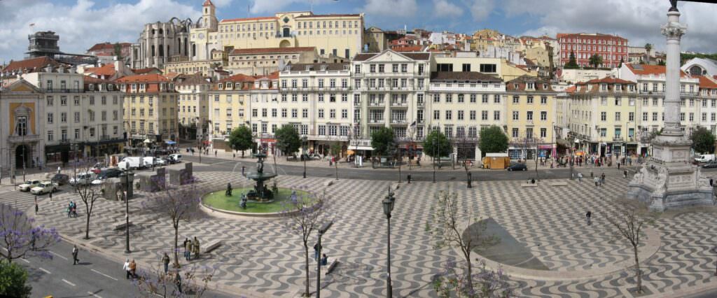 Rossio Lisbona 2007