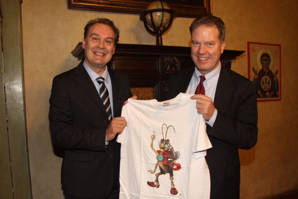 Antonio Rancati e Gregory Burke portavoce Papa Francesco