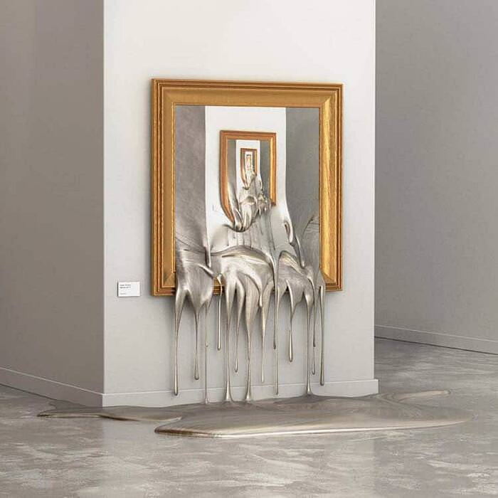 artista immagina scioglimento dipinti iconici alper dostal 9