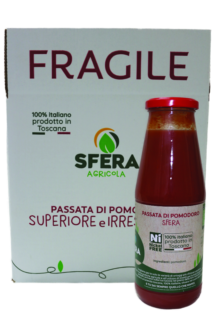 Sfera agricola, la passata di pomodoro in vendita in farmacia 1 passata di Sfera 1