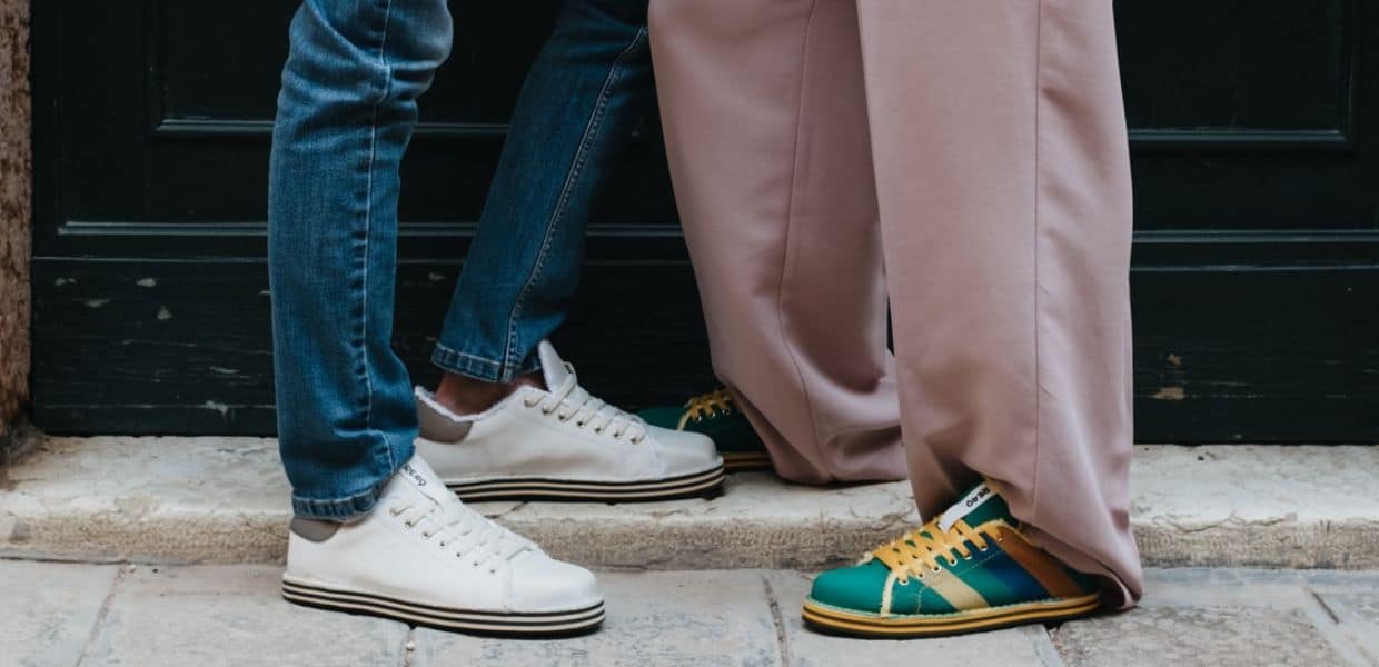 re-born scarpe sostenibili