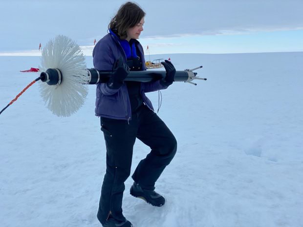 acqua calda antartide