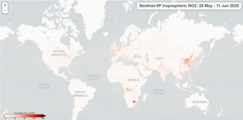 Inquinamento, online una nuova piattaforma di tracciamento satellitare dei gas serra 2 inquinamento mappe polveri sottili e1591972605389