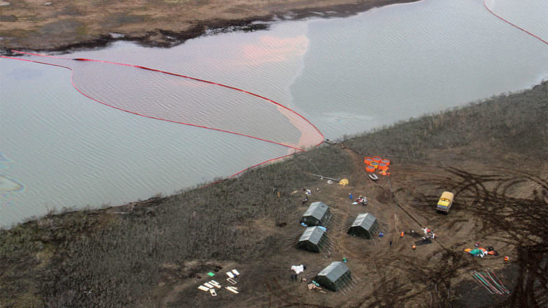 Disastro Artico, i dirigenti della centrale accusati di negligenza verranno sostituiti 3 Gasolio fuoriuscita siberia 2 e1594374947391