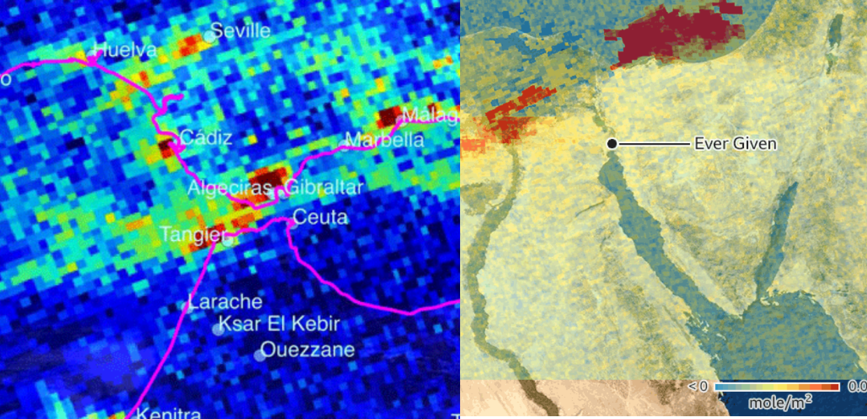 inquinamento canale di suez