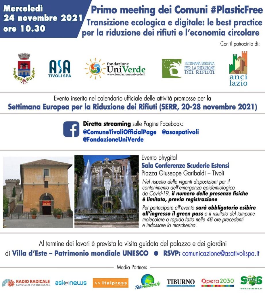 Save the date 24 novembre 2021