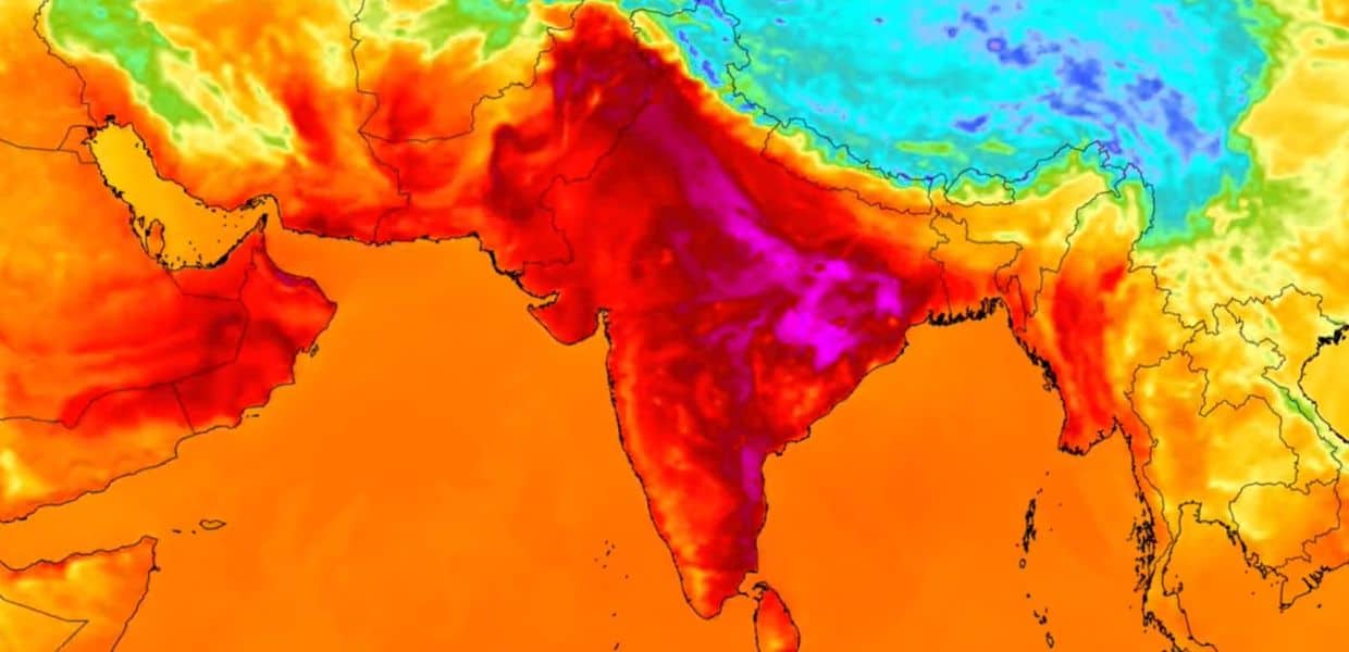 ondata calore india pakistan