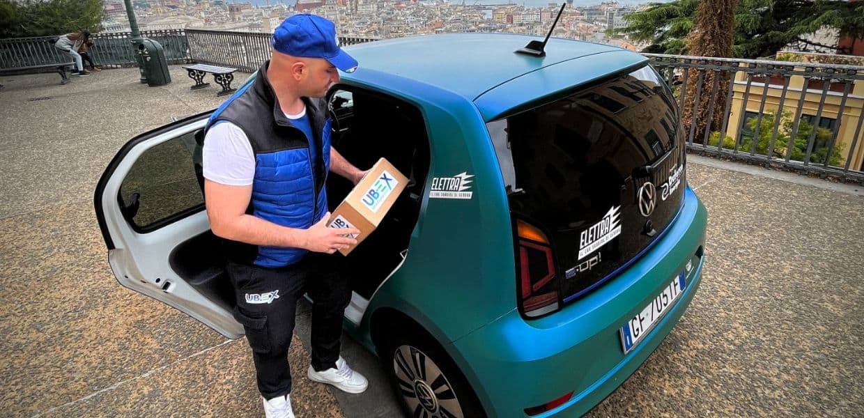 Ecco Ub-Ex, la prima piattaforma digitale italiana di logistica urbana a impatto zero