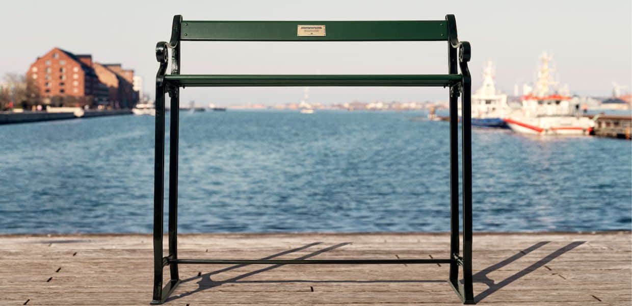 Clima, a Copenhagen ci sono panchine alte 85 cm. Ecco perché