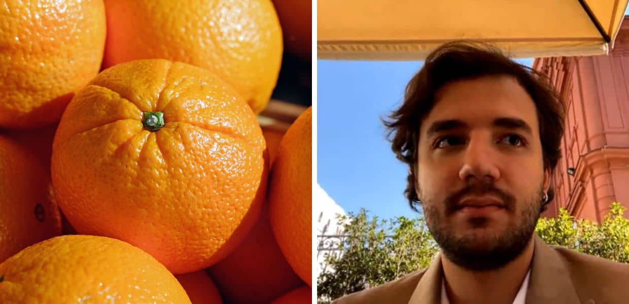 arabat riciclare batterie al litio con arancia