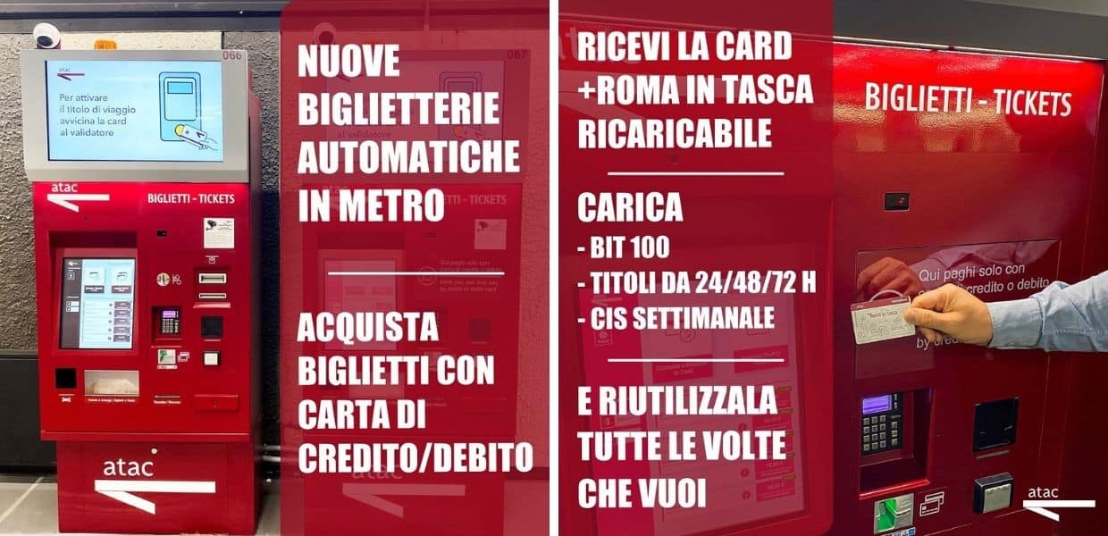 roma atac card ricaricabile elettronica
