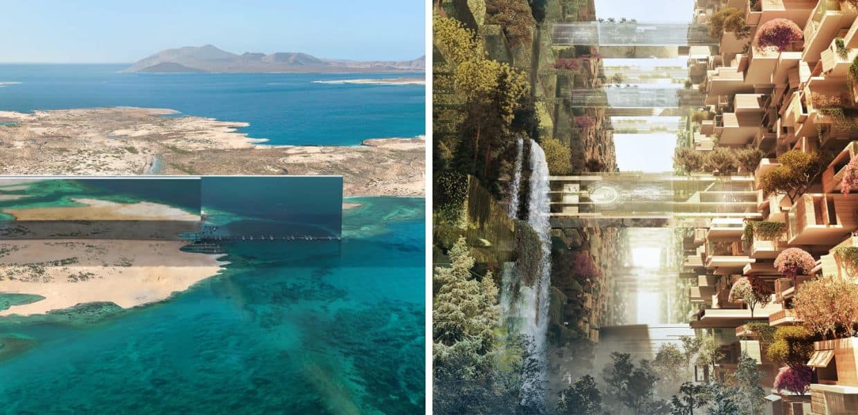 the line neom citta arabia saudita zero emissioni