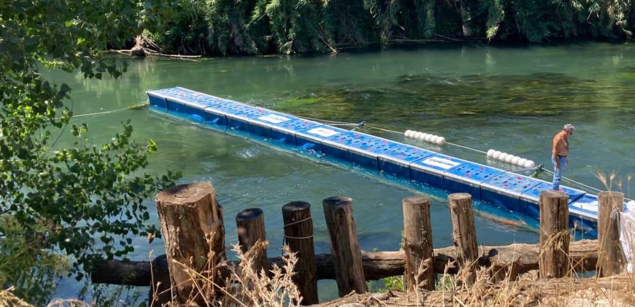 Barriera Acchiapparifiuti