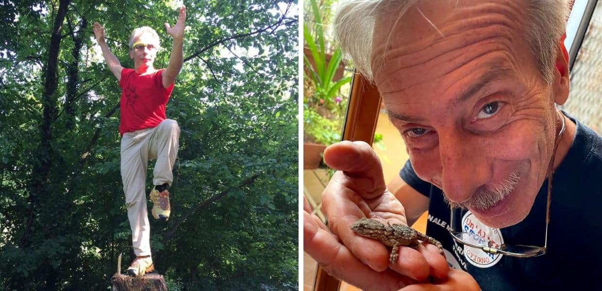 L'attore Giovanni Storti diventa divulgatore sui social: "Rispettiamo di più l'ambiente"