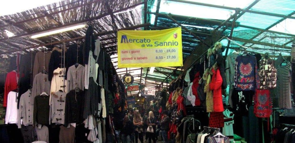 roma mercati rionali via sannio fotovoltaico