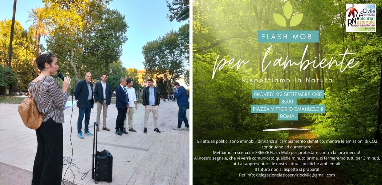 flash mob ambiente roma