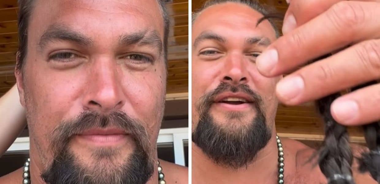 jason momoa taglia capelli plastica monouso