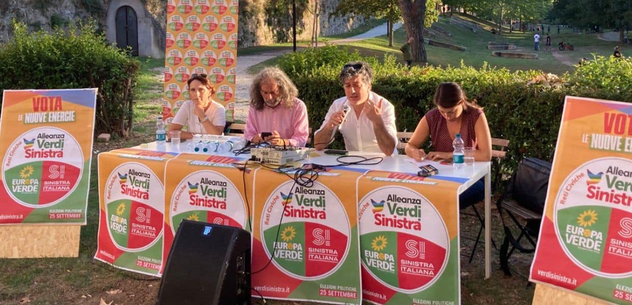 lista europa verde sinistra italiana umbria