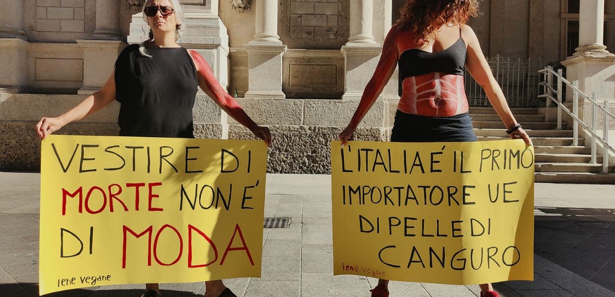 milano fashion week proteste animalisti