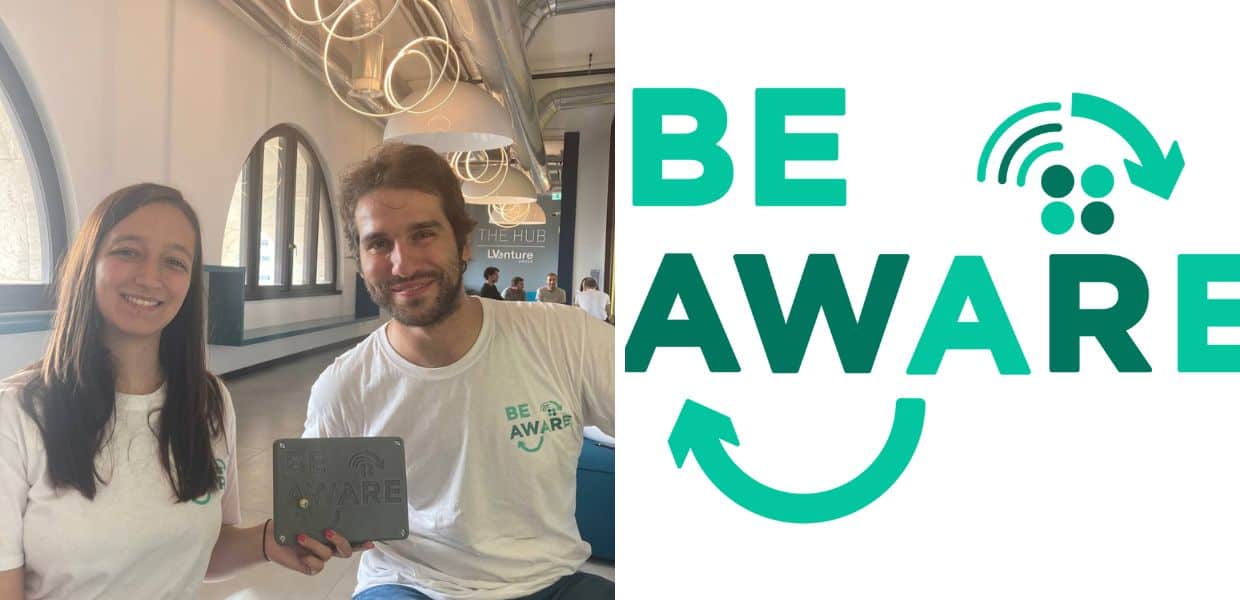 Tecnologia, Be Aware la start up che permette di pagare meno i rifiuti