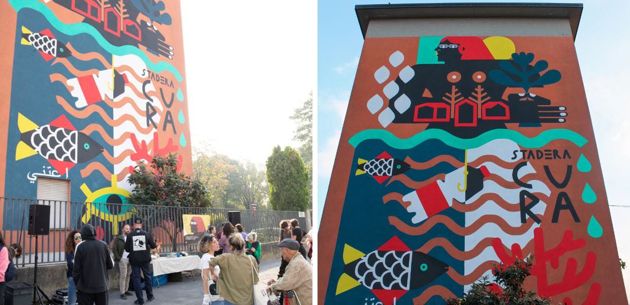 A Milano arriva "Cura", il nuovo murale assorbi-smog