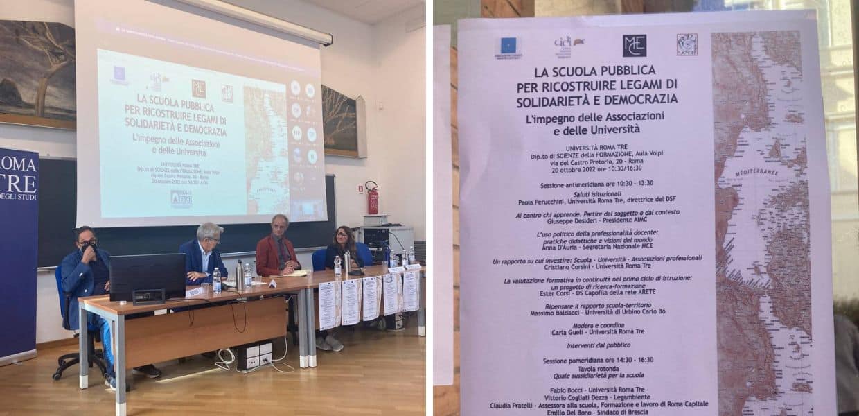scuola pubblica convegno università roma tre