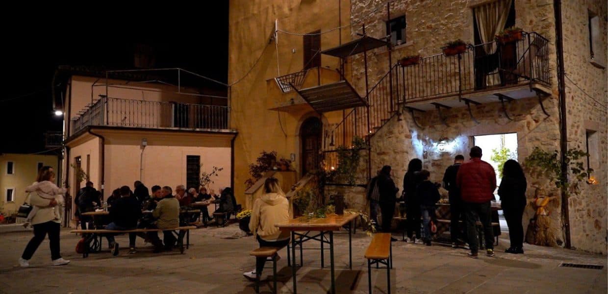 Sellano (Pg), Festa della campagna ed il ponte tibetano più alto del mondo