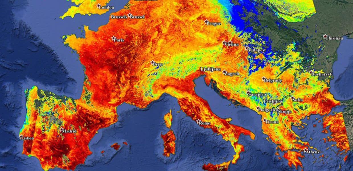 europa si scalda più degli altri continenti
