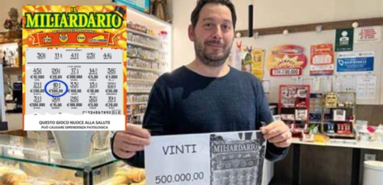 Terni, disoccupata vince 500mila euro al ‘Gratta e Vinci’