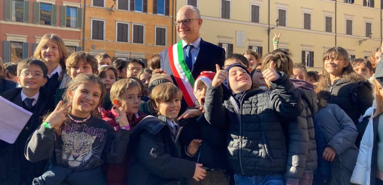 presepe piazza di spagna roma