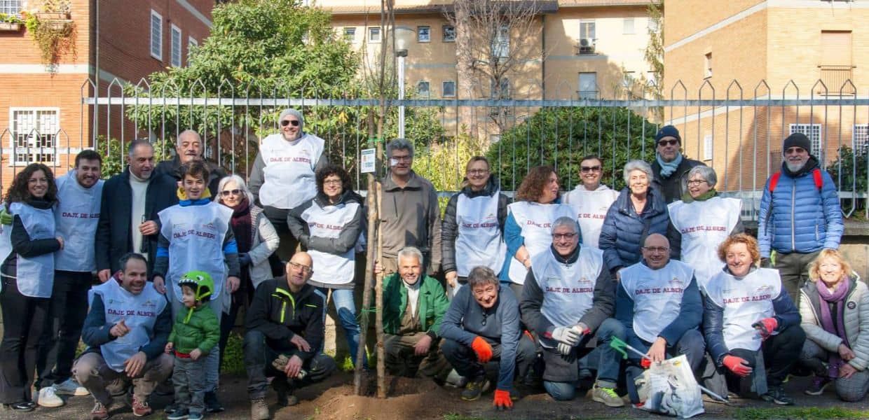 Daje de Alberi, nel 2023 la riforestazione riparte dal III Municipio