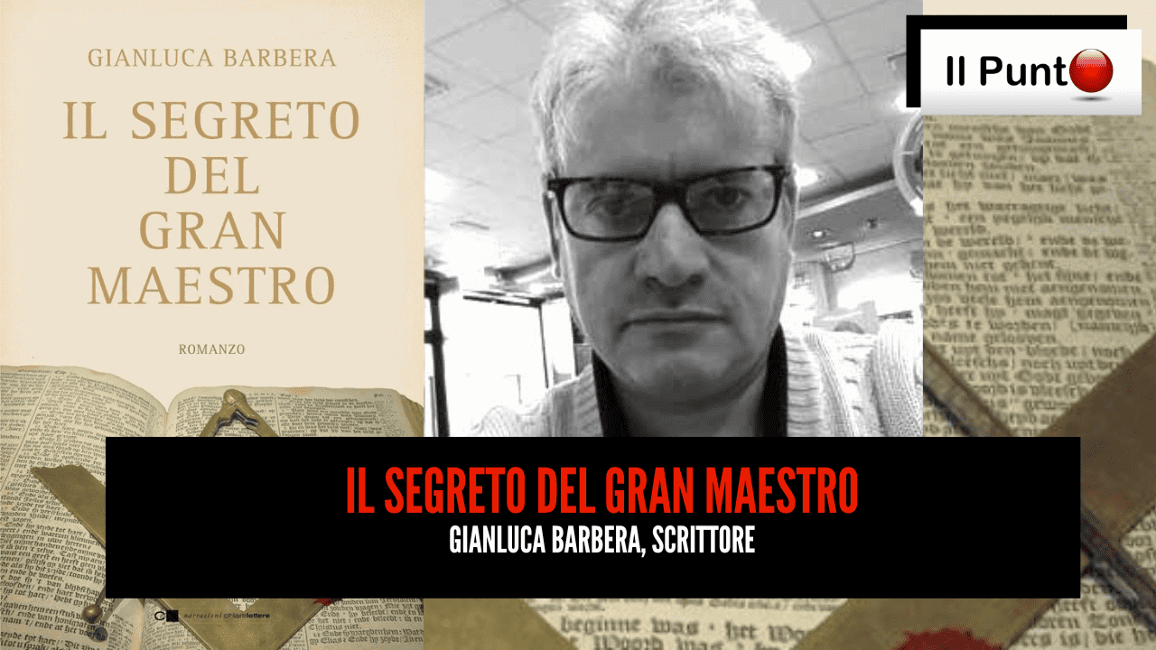 Lo scrittore Gianluca Barbera presenta il suo ultimo libro "Il segreto del Gran Maestro" nella nuova puntata del Punto, in onda questa sera alle 21 e 30 su TeleAmbiente, canale 18 del digitale terrestre.