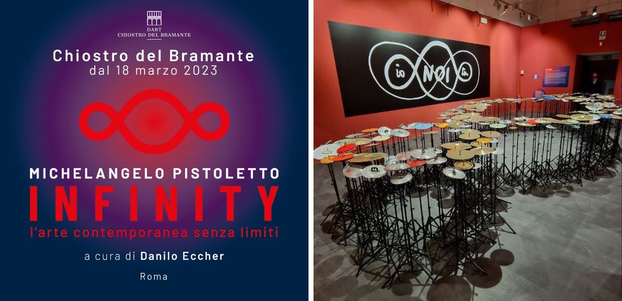 Infinity, Michelangelo Pistoletto in mostra al Chiostro del Bramante