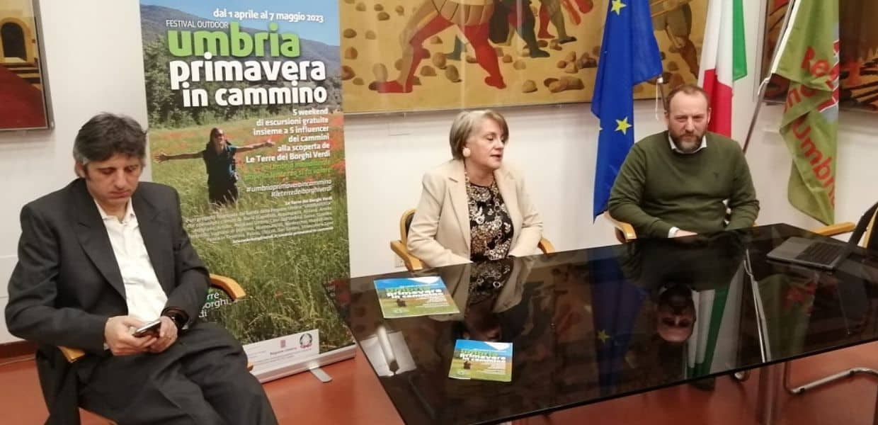 ‘Umbria primavera in cammino’, influencer per scoprire l’outdoor