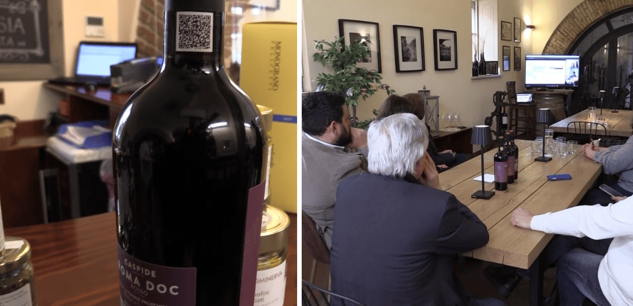 La famiglia Gasperini, proprietaria dell'azienda vinicola Casale Vallechiesa, ha presentato Trackit, un servizio di blockchain che consentirà di monitorare tutta la filiera dei propri prodotti vinicoli, dalle uve al consumatore.