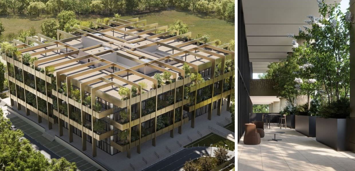 green island roma bosco verticale