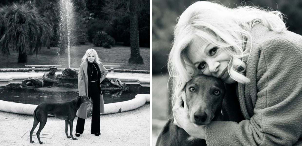 Sandra Milo festeggia il compleanno del suo cane Jim. E lancia una frecciatina...