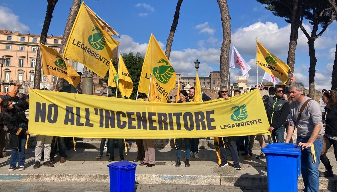 termovalorizzatore roma manifestazione