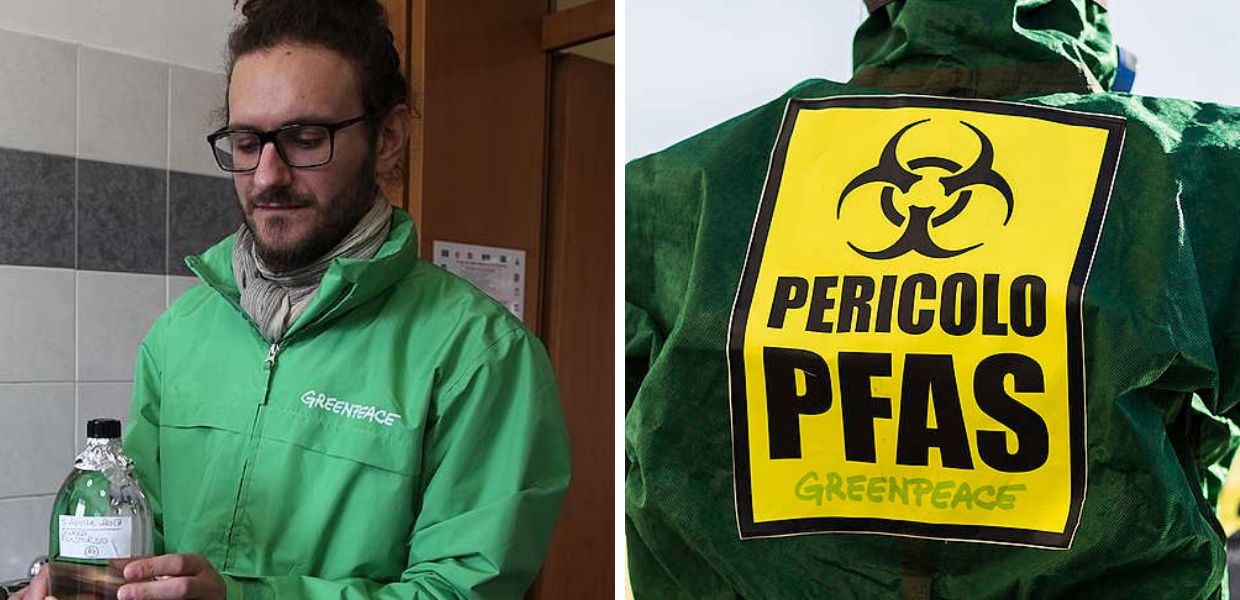 pfas inquinamento greenpeace