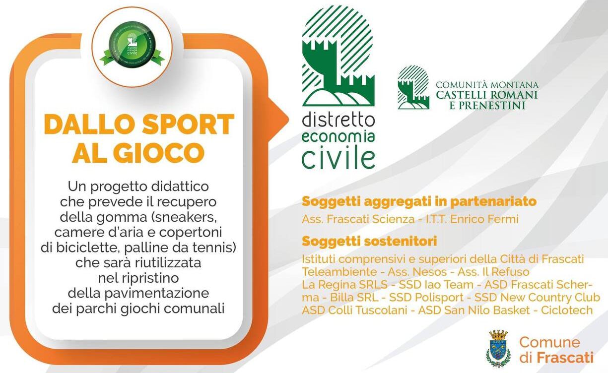 sneaker riciclo frascati