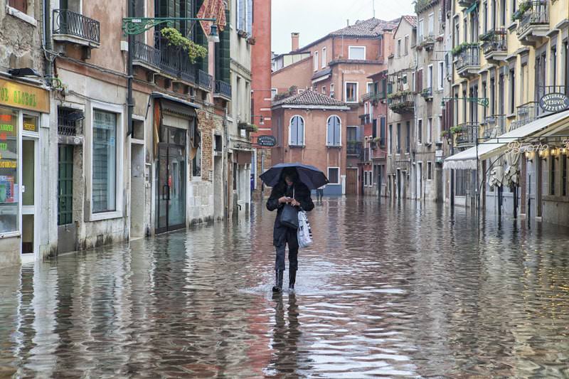 Venezia e gli altri siti Unesco a rischio a causa dei cambiamenti climatici