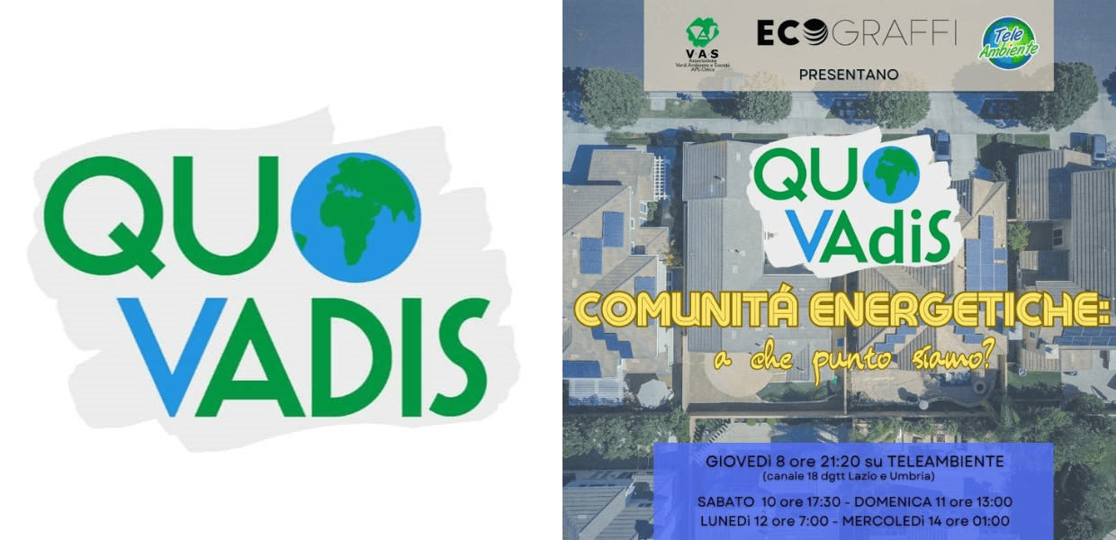 Quo Vadis puntata su comunità energetiche