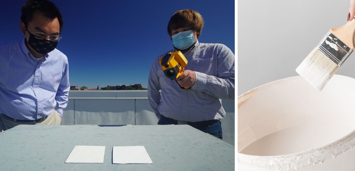 La vernice più bianca al mondo diventa più sottile e rinfresca anche le auto