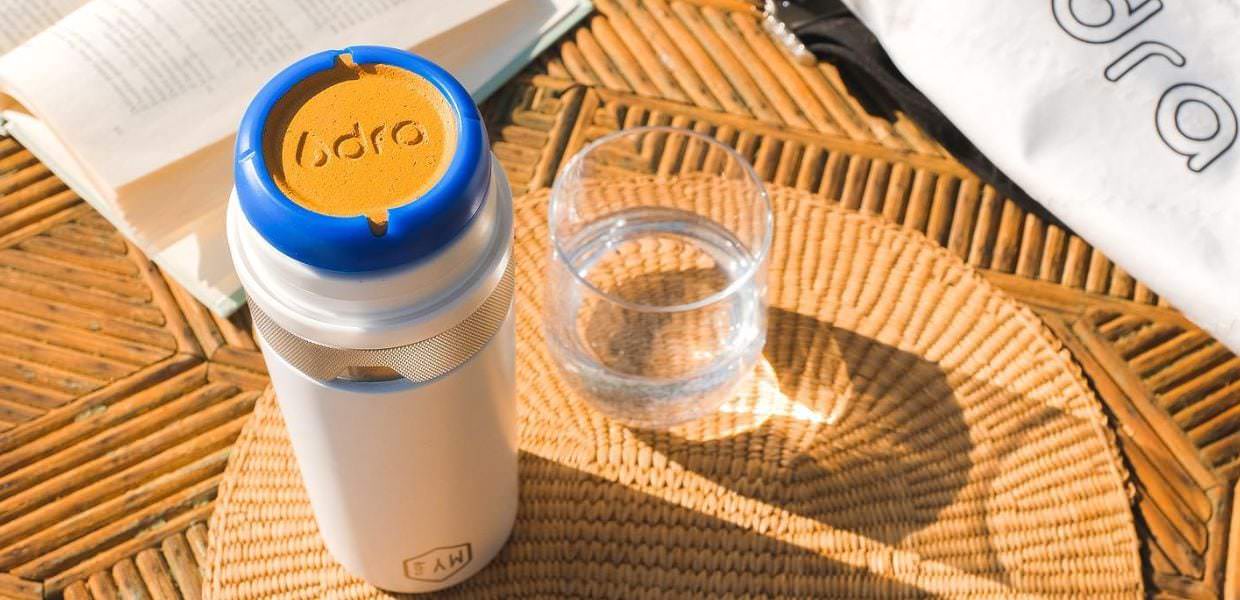My Idra, la bottiglia filtrante 100% plastic free