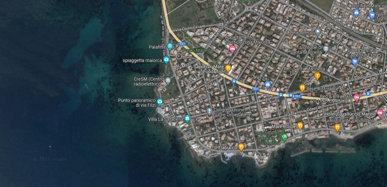Santa Marinella, divieto di balneazione a Capo Linaro per alghe tossiche
