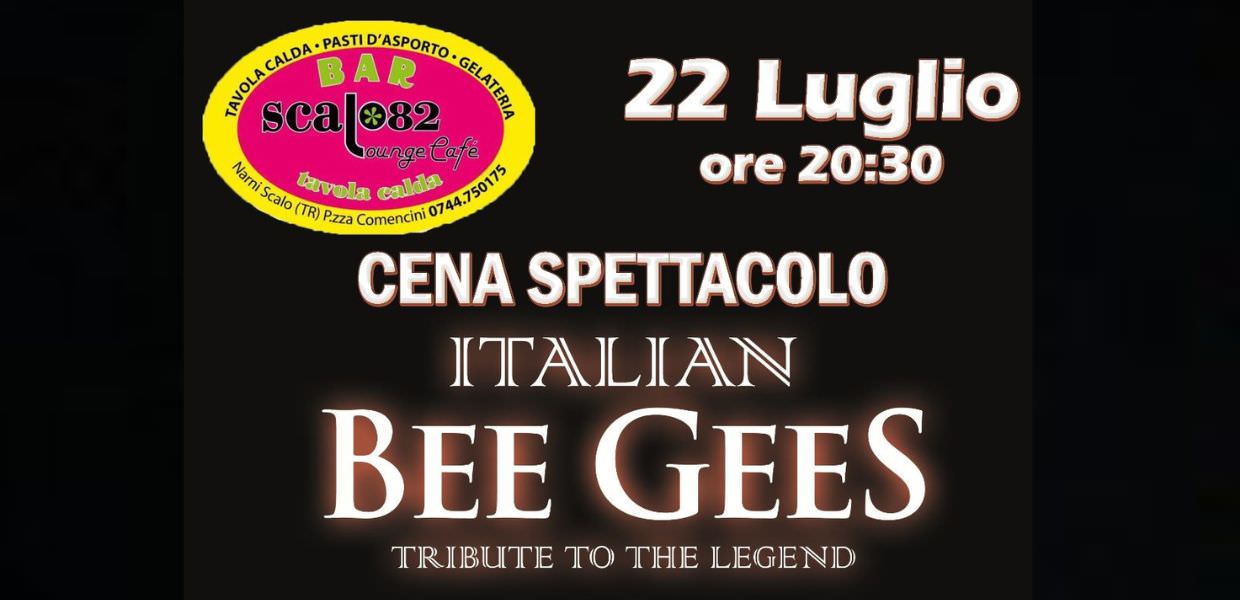 Umbria, a Narni Scalo (Tr) gli Italian Bee Gees