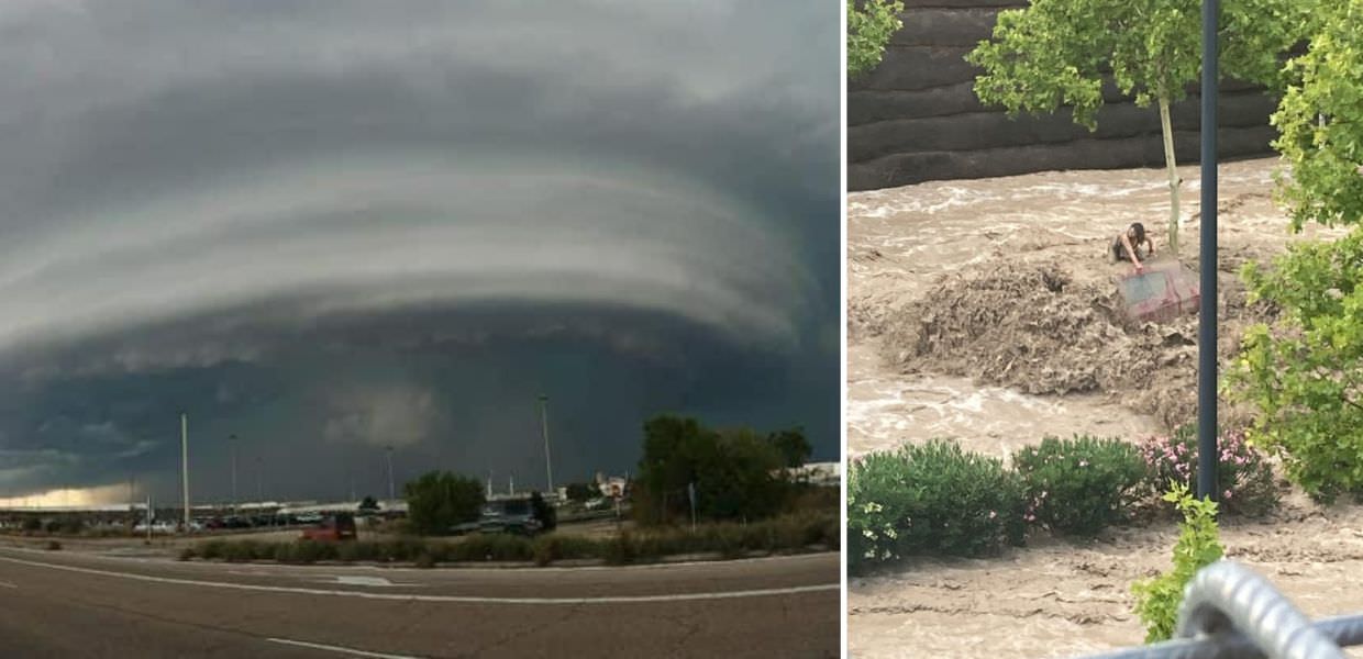 alluvione saragozza spagna
