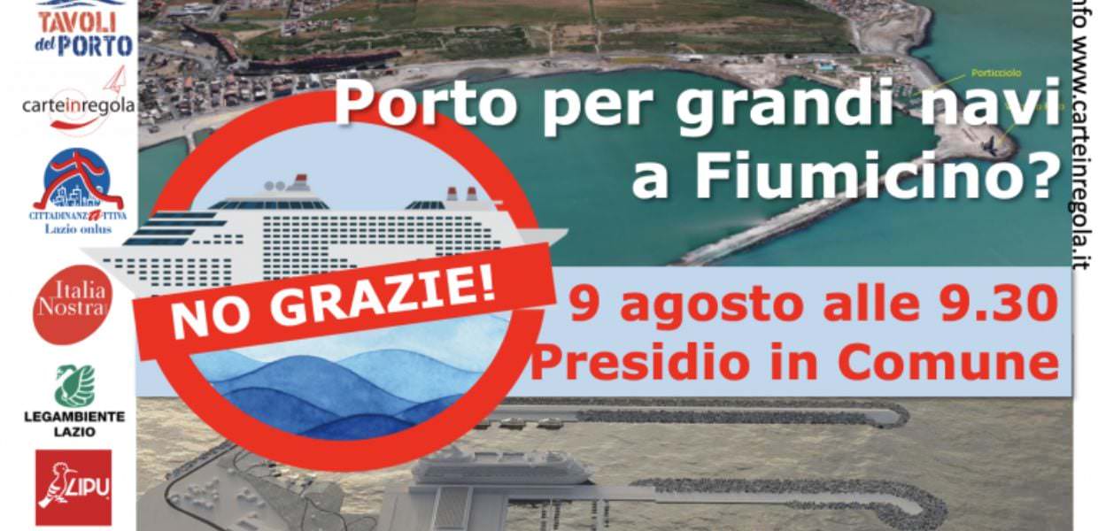 fiumicino grandi navi porto