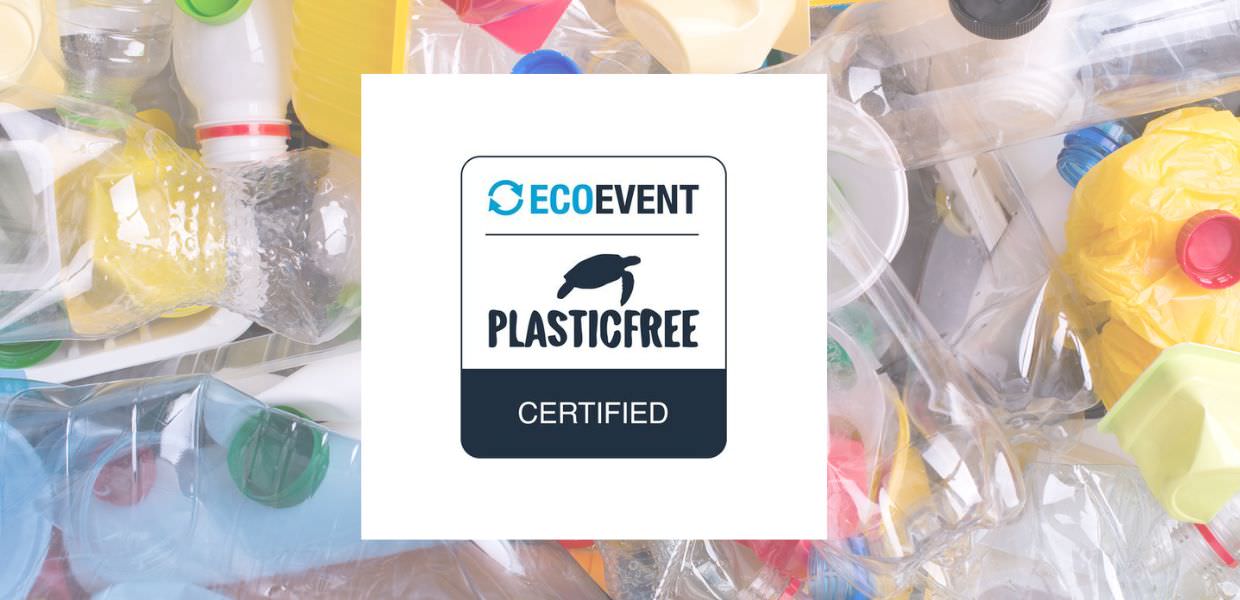 ecoevent bollino plastic free
